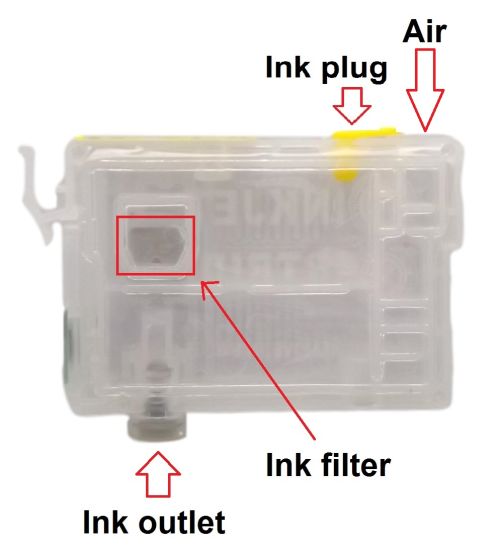 Epson refillable P405 diagram